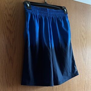 Reebok, navy/blue boys basketball shorts, M(10/12)